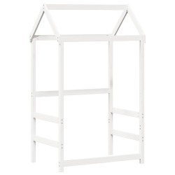 Ensemble de lit de jour et toit blanc 90x190 cm bois pin massif 