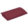 Tissu de remplacement pour parasol déporté Rouge bordeaux 350cm 