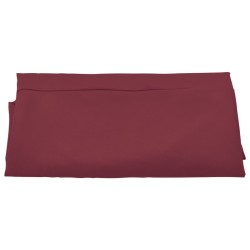 Tissu de remplacement pour parasol déporté Rouge bordeaux 350cm 