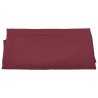 Tissu de remplacement pour parasol déporté Rouge bordeaux 350cm 