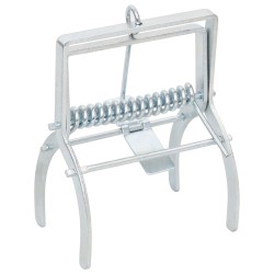 Pièges à taupes 4 pcs Argenté Acier galvanisé 