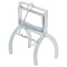 Pièges à taupes 4 pcs Argenté Acier galvanisé 