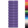 Serviettes d'invité 10 pcs violet 30x50 cm 360 g/m² 100% coton 