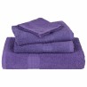 Serviettes d'invité 10 pcs violet 30x50 cm 360 g/m² 100% coton 