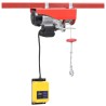 Palan électrique avec télécommande sans fil 1000 W 300/600 kg 