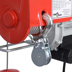 Palan électrique avec télécommande sans fil 1000 W 300/600 kg 