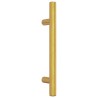 Poignées d'armoire 20 pcs doré 96 mm acier inoxydable 