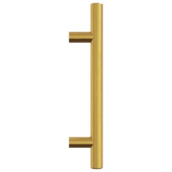 Poignées d'armoire 20 pcs doré 96 mm acier inoxydable 
