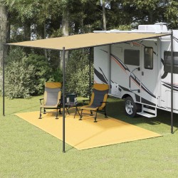 Tapis de tente 200x400 cm Beige 