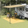 Tapis de tente 200x400 cm Beige 