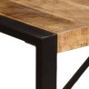 Table à manger 220x100x75 cm Bois de manguier massif 