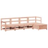Salon de jardin 5 pcs bois massif sapin de douglas 