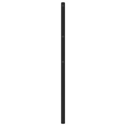 Tête de lit métal noir 75 cm 