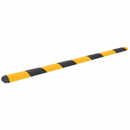 Ralentisseur Jaune et noir 420x32,5x4 cm Caoutchouc 