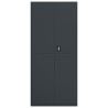 Classeur anthracite 90x40x200 cm Acier 