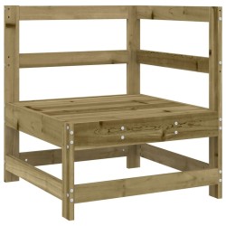 Salon de jardin 5 pcs bois de pin imprégné 