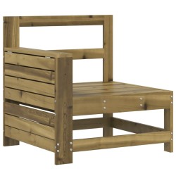 Salon de jardin 5 pcs bois de pin imprégné 