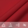 Voile de parasol tissu oxford rectangulaire 2x3 m rouge 