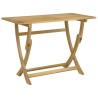 Ensemble à manger de jardin 5 pcs Bois d'acacia solide 