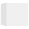 Ensemble de meubles TV 8 pcs Blanc Bois d'ingénierie 