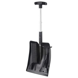 Kit de pelle à neige 3 en 1 noir aluminium 