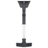 Kit de pelle à neige 3 en 1 noir aluminium 