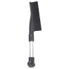 Kit de pelle à neige 3 en 1 noir aluminium 