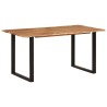 Table de salle à manger 154x80x76 cm Bois d'acacia solide 