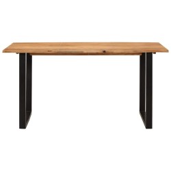 Table de salle à manger 154x80x76 cm Bois d'acacia solide 