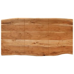 Table de salle à manger 154x80x76 cm Bois d'acacia solide 