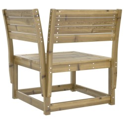 Salon de jardin 4 pcs bois de pin imprégné 