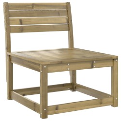 Salon de jardin 4 pcs bois de pin imprégné 
