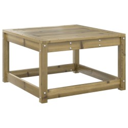 Salon de jardin 4 pcs bois de pin imprégné 