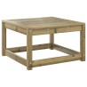 Salon de jardin 4 pcs bois de pin imprégné 