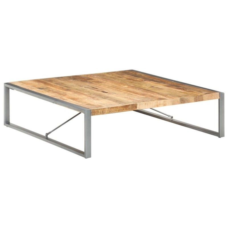 Table basse 140x140x40 cm Bois de manguier brut Table basse 140x140x40 cm Bois de manguier brut
