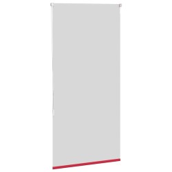 Store enrouleur occultant rouge largeur du tissu 60,7 cm 