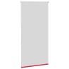 Store enrouleur occultant rouge largeur du tissu 60,7 cm 