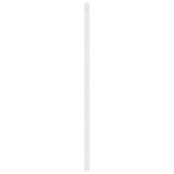 Tête de lit métal blanc 180 cm 
