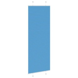Store plissé bleu 70x200 cm largeur du tissu 69,4 cm polyester 
