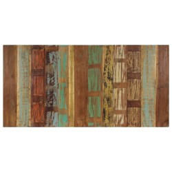 Table de salle à manger 180x90x76cm Bois de récupération solide 