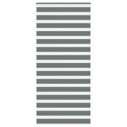 Store zèbre gris foncé largeur du tissu 95,9 cm polyester 