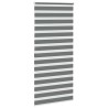 Store zèbre gris foncé largeur du tissu 95,9 cm polyester 