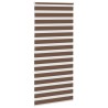 Store zèbre marron 100x200 cm largeur du tissu 95,9cm polyester 