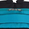 Sac à dos d'école 40 L noir et bleu 