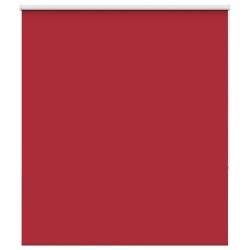 Store enrouleur occultant rouge largeur du tissu 136,6 cm 
