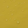 Manteau de pluie long imperméable résistant à capuche jaune M 