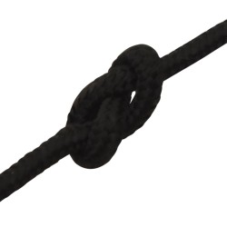 Corde de travail Noir 3 mm 100 m Polyester 