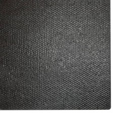 Tapis de porte 2 pcs noir 40x60 cm fibre de coco touffeté 