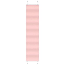 Store plissé rose 45x200 cm largeur du tissu 44,4 cm polyester 