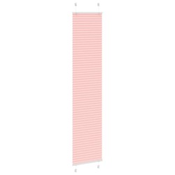 Store plissé rose 45x200 cm largeur du tissu 44,4 cm polyester 